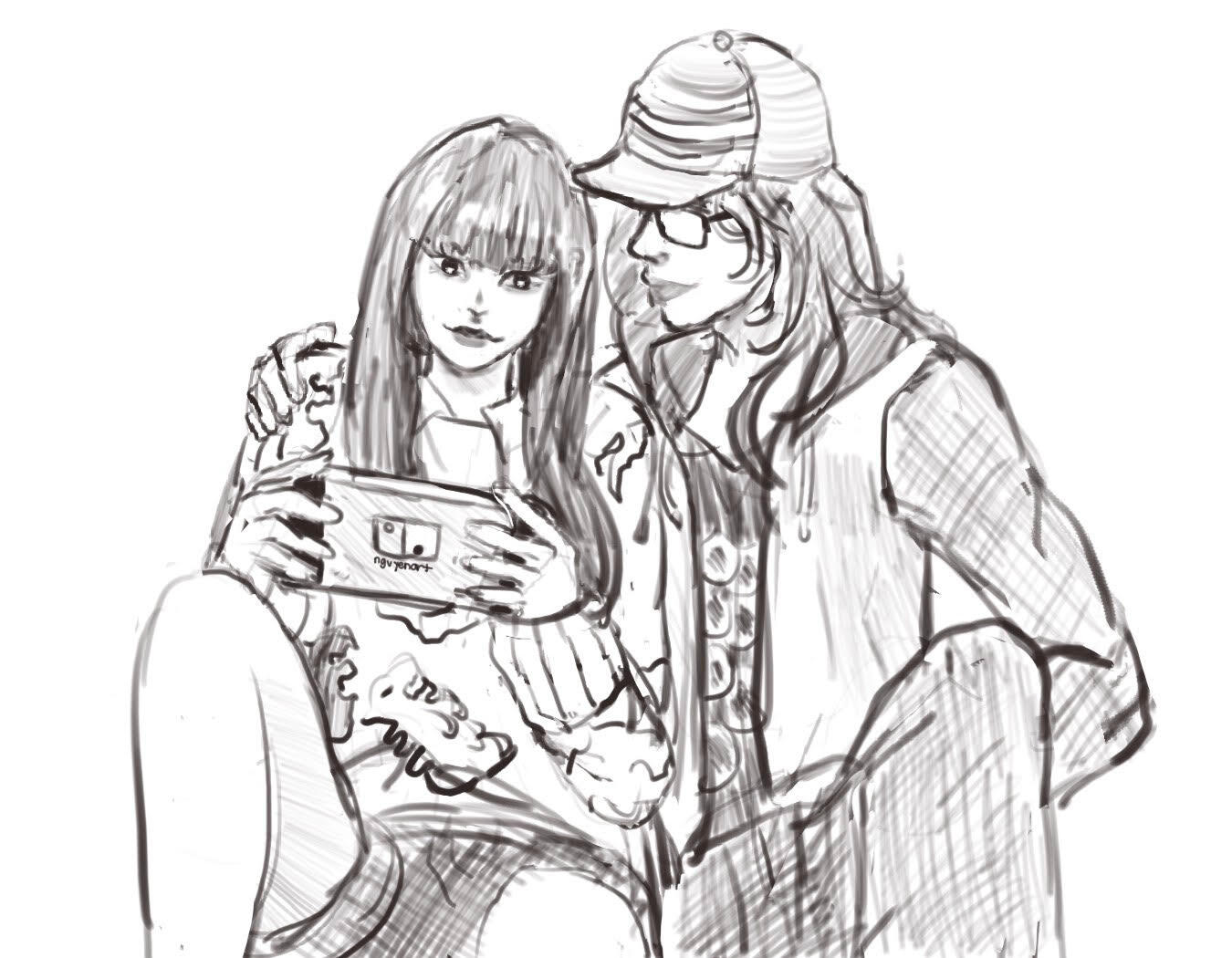 gaming couple gaming couple
