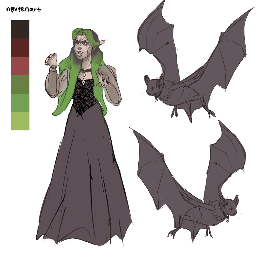Alice's vampire form Alice's vampire form